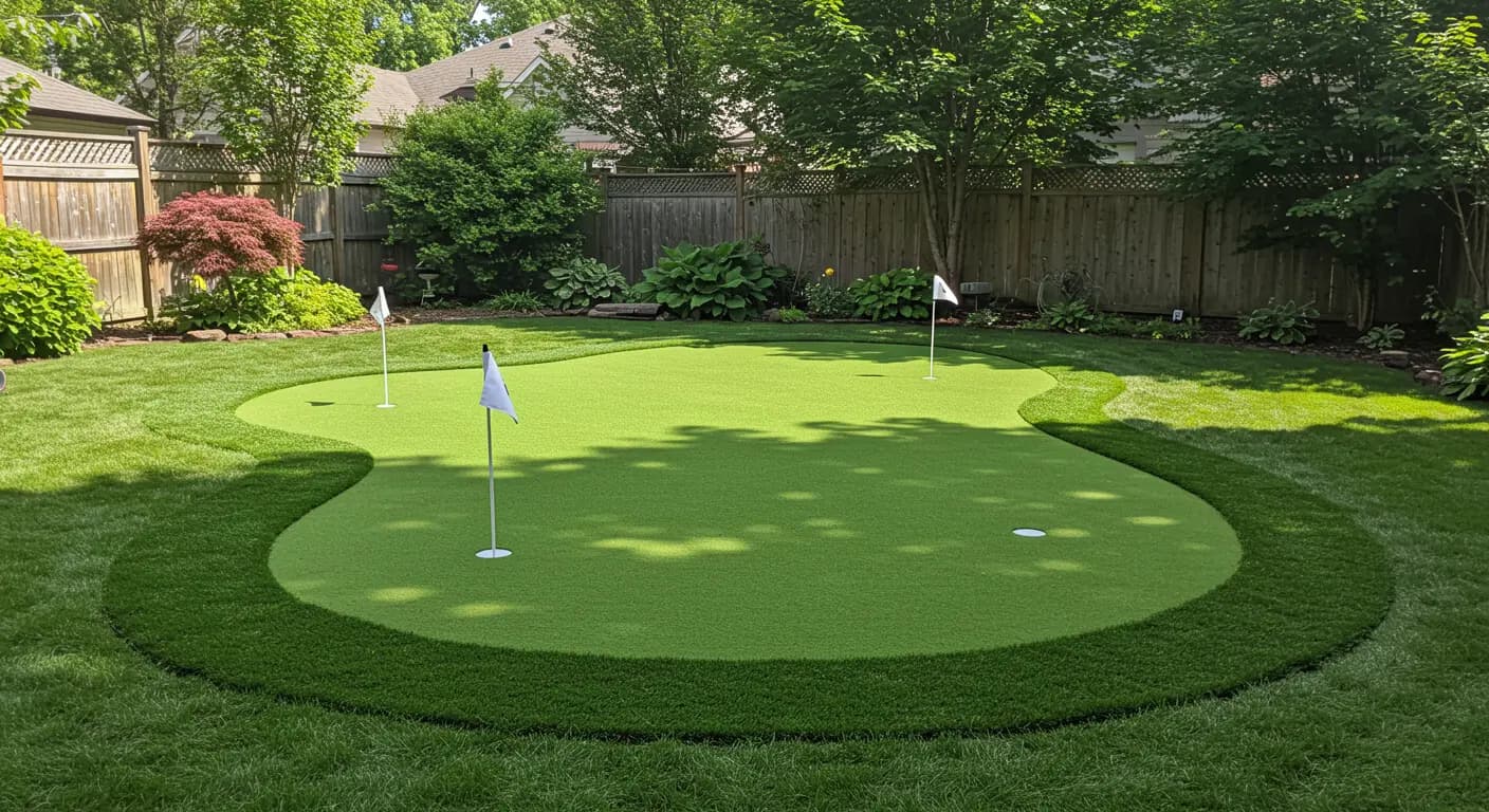 Backyard Putting Green