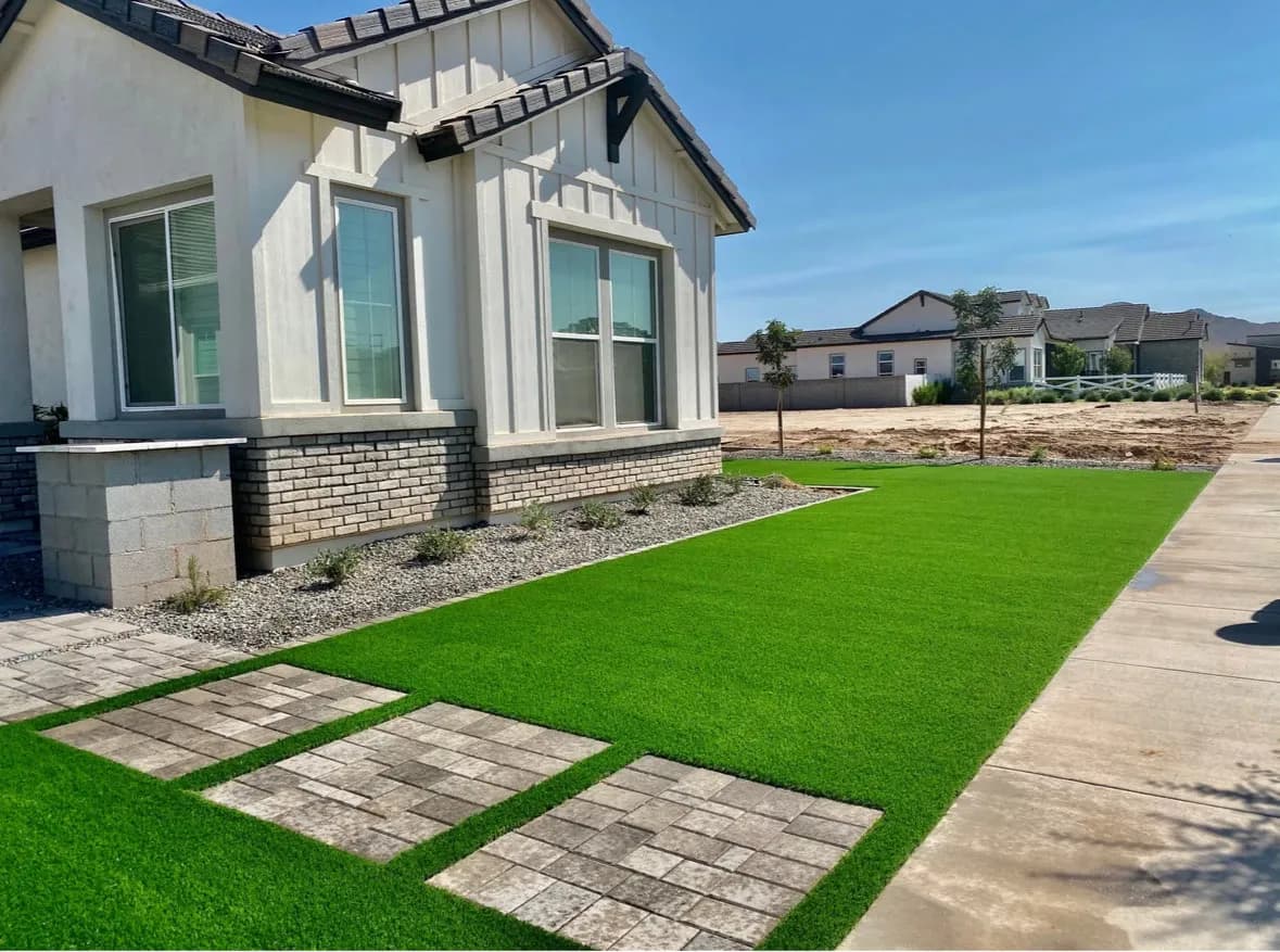 Drought-Free Front Lawn
