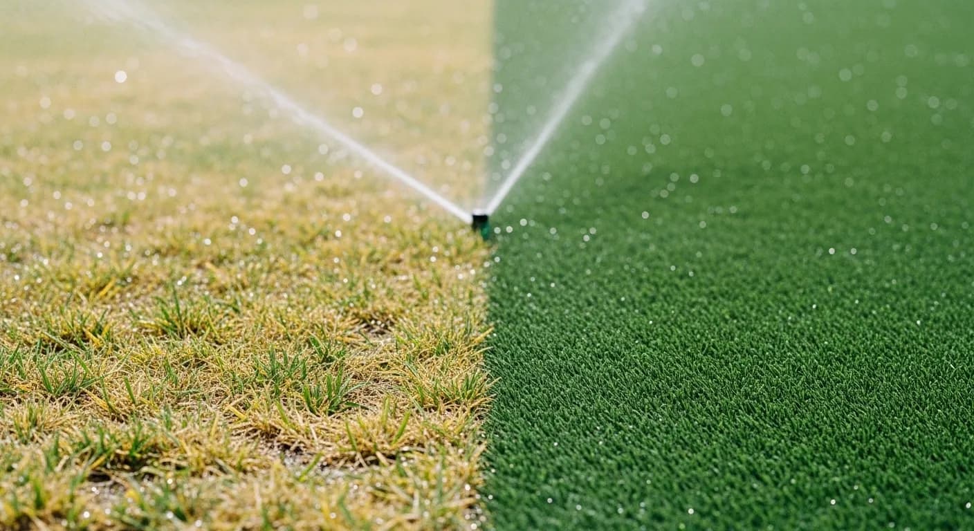 Artificial Turf vs Natural Grass: The Real Cost Breakdown